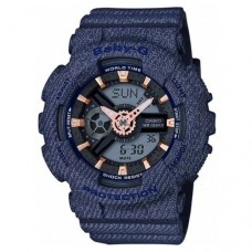 Наручные часы CASIO (BA-110DE-2A1) синий, черный