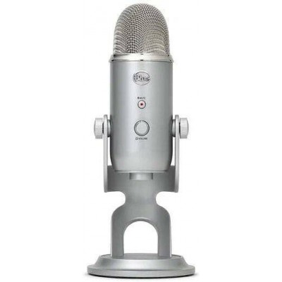 Микрофон Blue Yeti USB, серебристый 988-000238