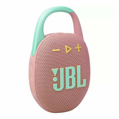 Портативная акустика JBL Clip 5, 7 Вт, розовый
