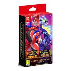 Pokemon Scarlet & Pokemon Violet Dual Pack Steelbook Edition (Nintendo Switch)