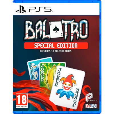 Balatro - Special Edition, (полностью на английском языке) PS5
