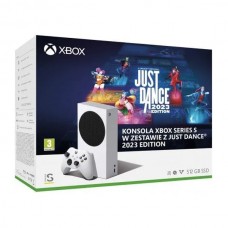 Игровая приставка Microsoft Xbox Series S 512 ГБ SSD, белый + Just Dance 2023