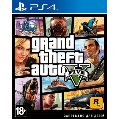Grand Theft Auto V (GTA V) (русские субтитры) (PS4)