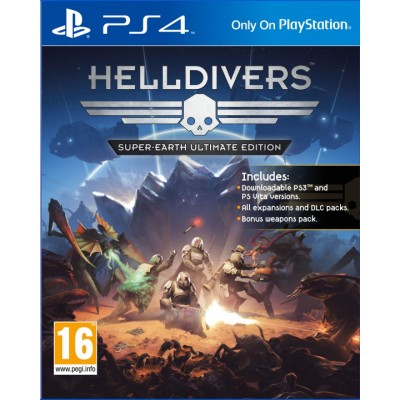 Helldivers: Super-Earth Ultimate Edition (русская версия) (PS4)
