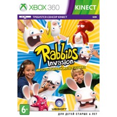 Kinect Rabbids Invasion: The Intreactive TV Show (для Kinect) (русская версия) (Xbox 360)  