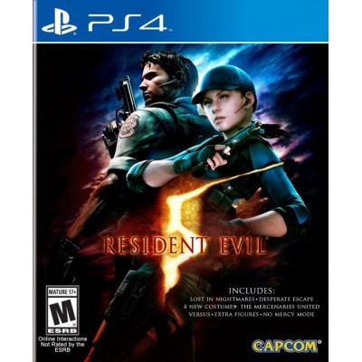 Resident Evil 5  (английская версия) (PS4)