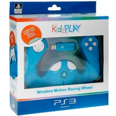 Беспроводной руль Kidz Play для PS3 (голубой)